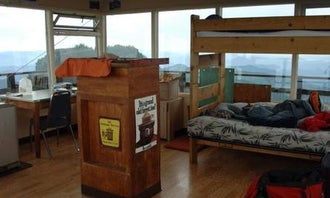Camping near Mineral Forest Camp: Fairview Peak Lookout Tower, Dorena, Oregon
