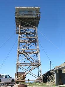 Camper-submitted photo at Fairview Peak Lookout Tower near Westfir, OR