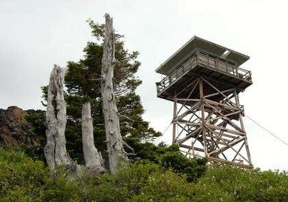 The Dyrt's photo of a cabin at Fairview Peak Lookout Tower near Crescent, OR