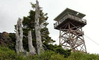 The Dyrt's photo of a cabin at Fairview Peak Lookout Tower near Dorena, OR