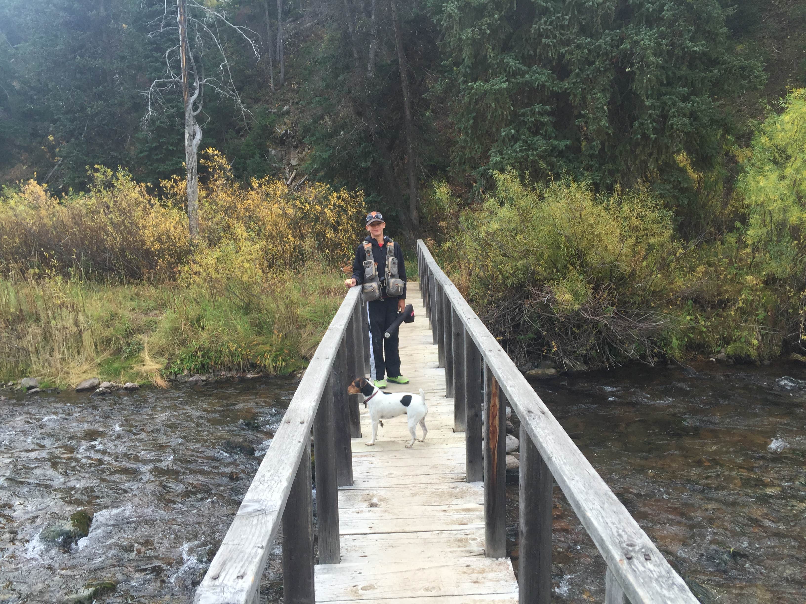 Camper-submitted photo at Hobble Creek near Smoot, WY