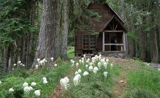 The Dyrt's photo of a cabin at Musick Guard Station near Dorena, OR