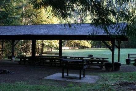 Camper submitted image from Umpqua National Forest Steamboat Ball Field and Pavillion Group Site - 3