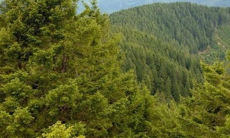 Camping near Rock Creek - Rogue River: Bald Knob Lookout, Agness, Oregon