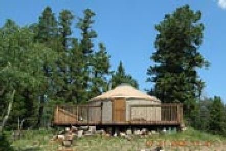 Camper submitted image from Limber Flag Yurt - 3