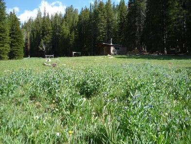 Camper-submitted photo at Notch Cabin near Lima, MT