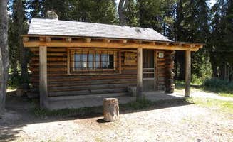 The Dyrt's photo of a cabin at Cabin Creek near West Yellowstone, MT