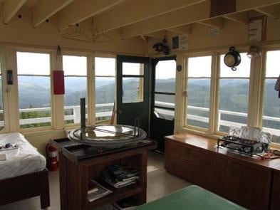 Camper submitted image from Big Creek Baldy. Lookout Rental - 3