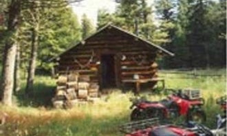 Camping near Spring Creek Campground & Trout Ranch: Deer Creek Cabin (MT), Mcleod, Montana