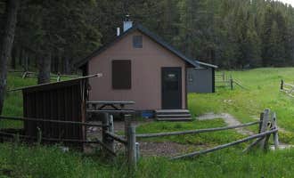 Camping near Camp Rotary: Dry Wolf Cabin, Neihart, Montana