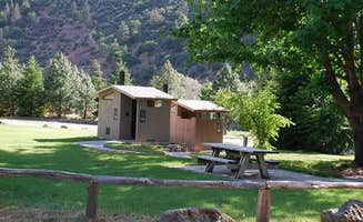 The Dyrt's photo of glamping accommodations at Tree Of Heaven Campground near Dorris, CA
