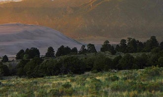 Camping near Great Sand Dunes Oasis: Pinon Flats Campground — Great Sand Dunes National Park, Gardner, Colorado