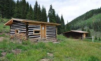 Camping near Schinzel Flats - Glamping Redefined!: Off Cow Camp Cabin, Del Norte, Colorado