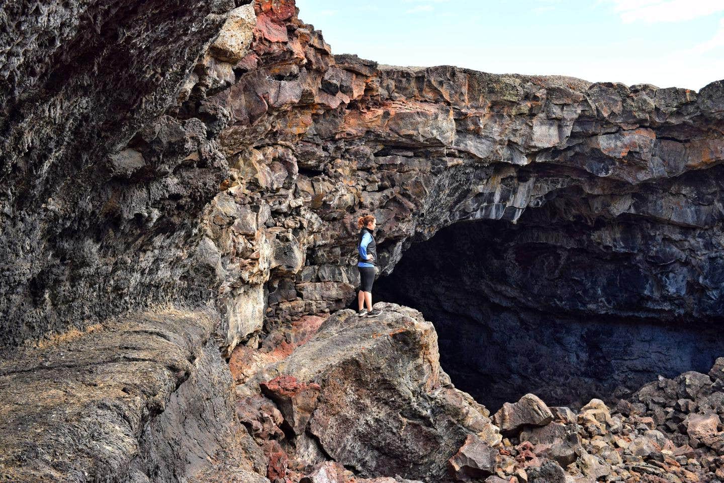 Camper-submitted photo at Group Campground — Craters of the Moon National Monument near Howe, ID