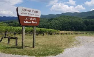Camping near Dixie Caverns: Caldwell Fields Group Campground, Blacksburg, Virginia
