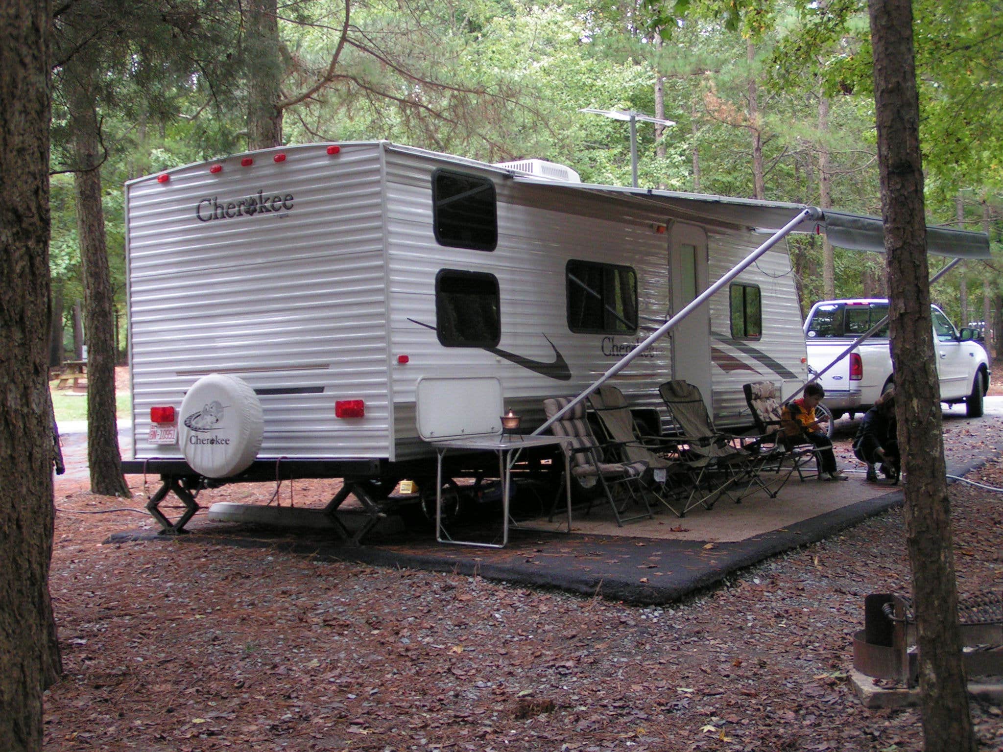 Camper-submitted photo at Cane Creek Park near Indian Trail, NC