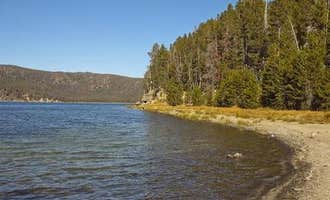 Camping near Cinder Hill Campground: East Lake Campground, La Pine, Oregon
