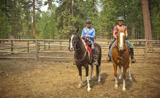 The Dyrt's photo of camping with a horse at Graham Corral Horse Camp near Mapleton, OR