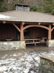 Camper submitted image from Auk Recreation Area Shelter 5 - 5