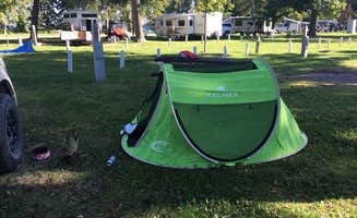 Judy  B.'s photo of rv camping at Woodland Park Campground near Newberry, MI