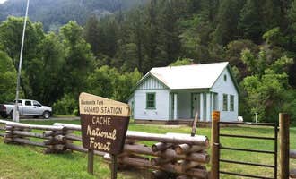 Camping near Green Canyon Yurt: Blacksmith Fork Guard Station, Providence, Utah