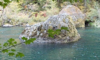 Camping near Umpqua's Last Resort & Oregon Mountain Guides: Boulder Flat Campground, Clearwater, Oregon