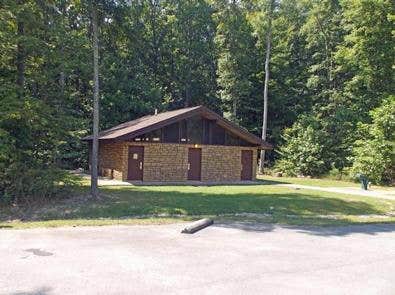 Camper submitted image from Daniel Boone National Forest Boat Gunnel Group Campground - 5