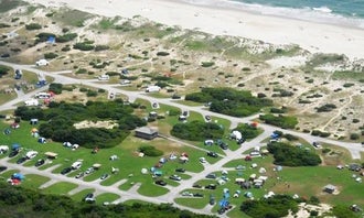 Camping near Cape Point — Cape Lookout National Seashore: Ocracoke Campground — Cape Hatteras National Seashore, Ocracoke, North Carolina