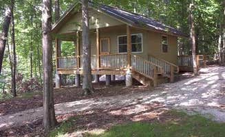 The Dyrt's photo of a cabin at Hardin Ridge near Trafalgar, IN