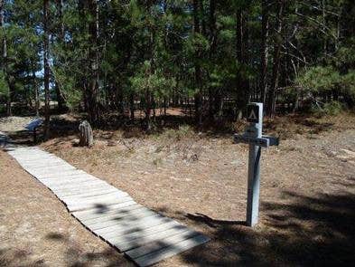 Camper-submitted photo at Little Dune I Campsite on Grand Island near Chatham, MI