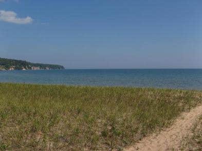 Camper-submitted photo at Little Dune I Campsite on Grand Island near Chatham, MI