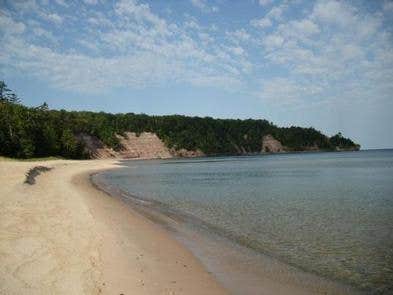 Camper-submitted photo at Shelter Ridge Campsite On Grand Island near Marquette, MI