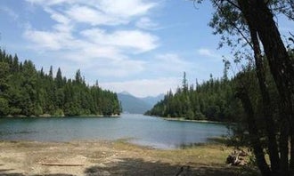 Camping near Honey's Place RV Spot: Doris Creek Campground, Martin City, Montana