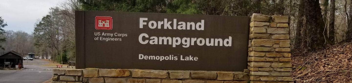 Camper submitted image from Forkland Campground - 4