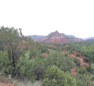 Camper-submitted photo from Fortress Cliff Primitive — Palo Duro Canyon State Park