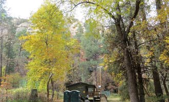 Camping near Fernow Cabin: Cave Springs, Munds Park, Arizona