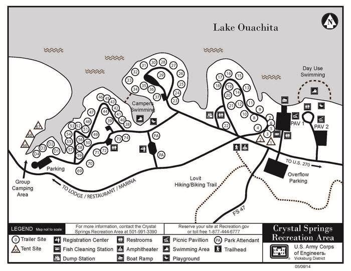 Camper submitted image from COE Lake Ouachita Crystal Springs Campground - 4