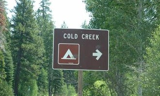 Camping near Bear Valley Campground: Cold Creek, Sierraville, California
