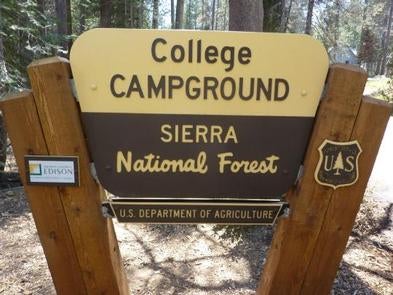 Camper submitted image from Sierra National Forest College Campground - 1