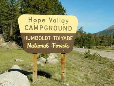 Camper submitted image from Hope Valley Campground - 1