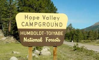 Camping near Fallen Leaf Campground - South Lake Tahoe: Hope Valley Campground, South Lake Tahoe, California