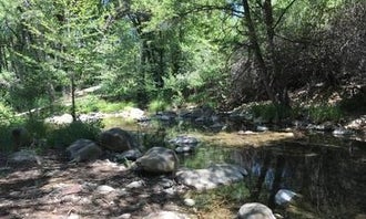 Camping near Lions Canyon: Middle Lion Campground, Ojai, California