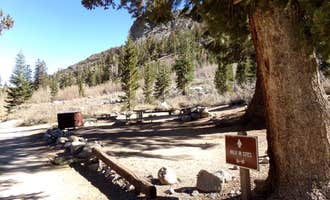 Camping near Symmes Creek: Onion Valley, Seven Pines, California