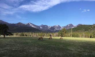Camping near Elk Meadows Lodge & RV Resort: Glacier Basin Campground — Rocky Mountain National Park, Estes Park, Colorado