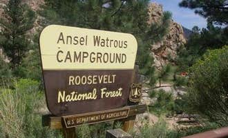 Camping near Lower Narrows: Upper and Lower Ansel Watrous Campgrounds, Livermore, Colorado
