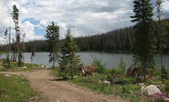 Camping near Grizzly Creek Guard Station: Teal Lake Group Campsite, Coalmont, Colorado