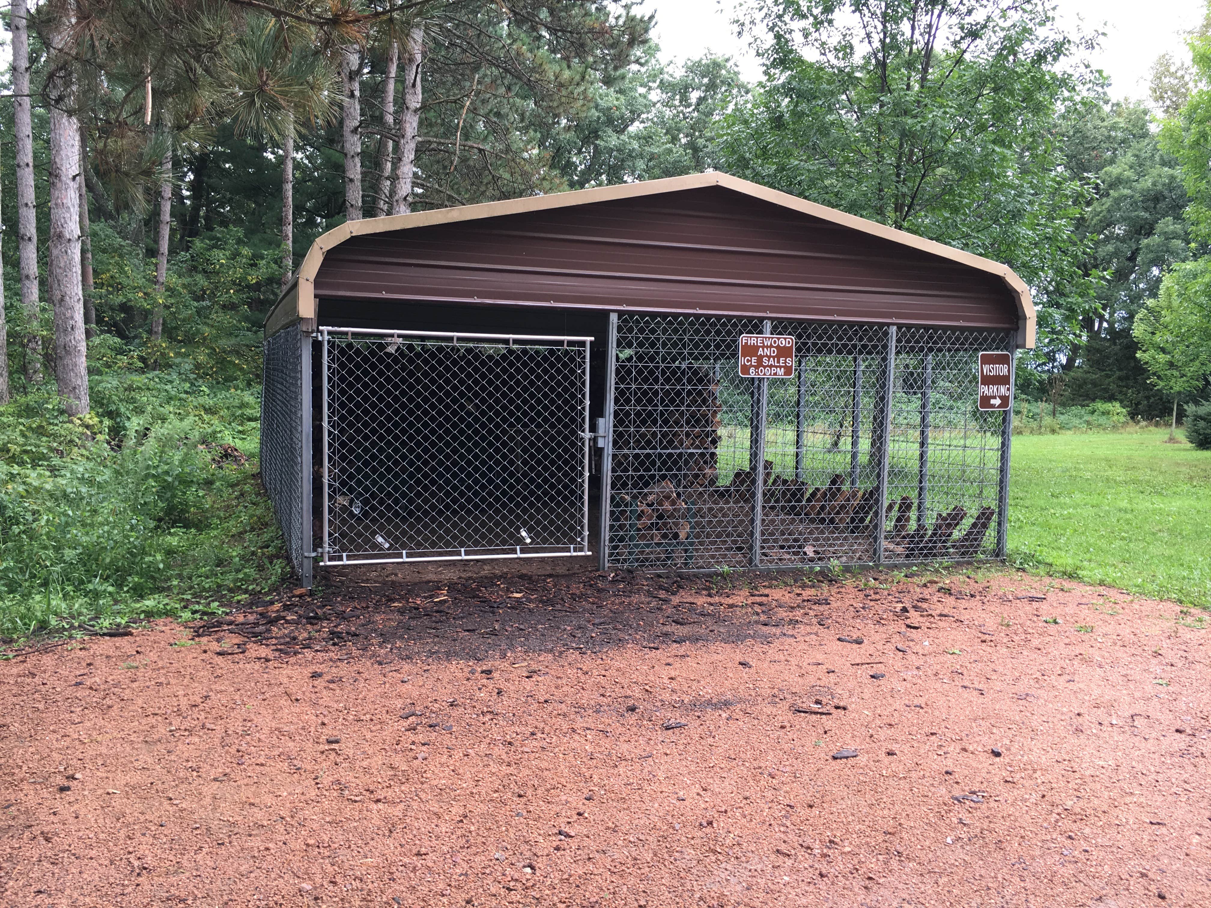 Matt S.'s photo of camping with pets at Lake Emily Park near Waupaca, WI