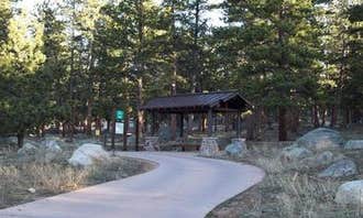 Camping near Paradise on the River: Moraine Park Campground — Rocky Mountain National Park, Estes Park, Colorado