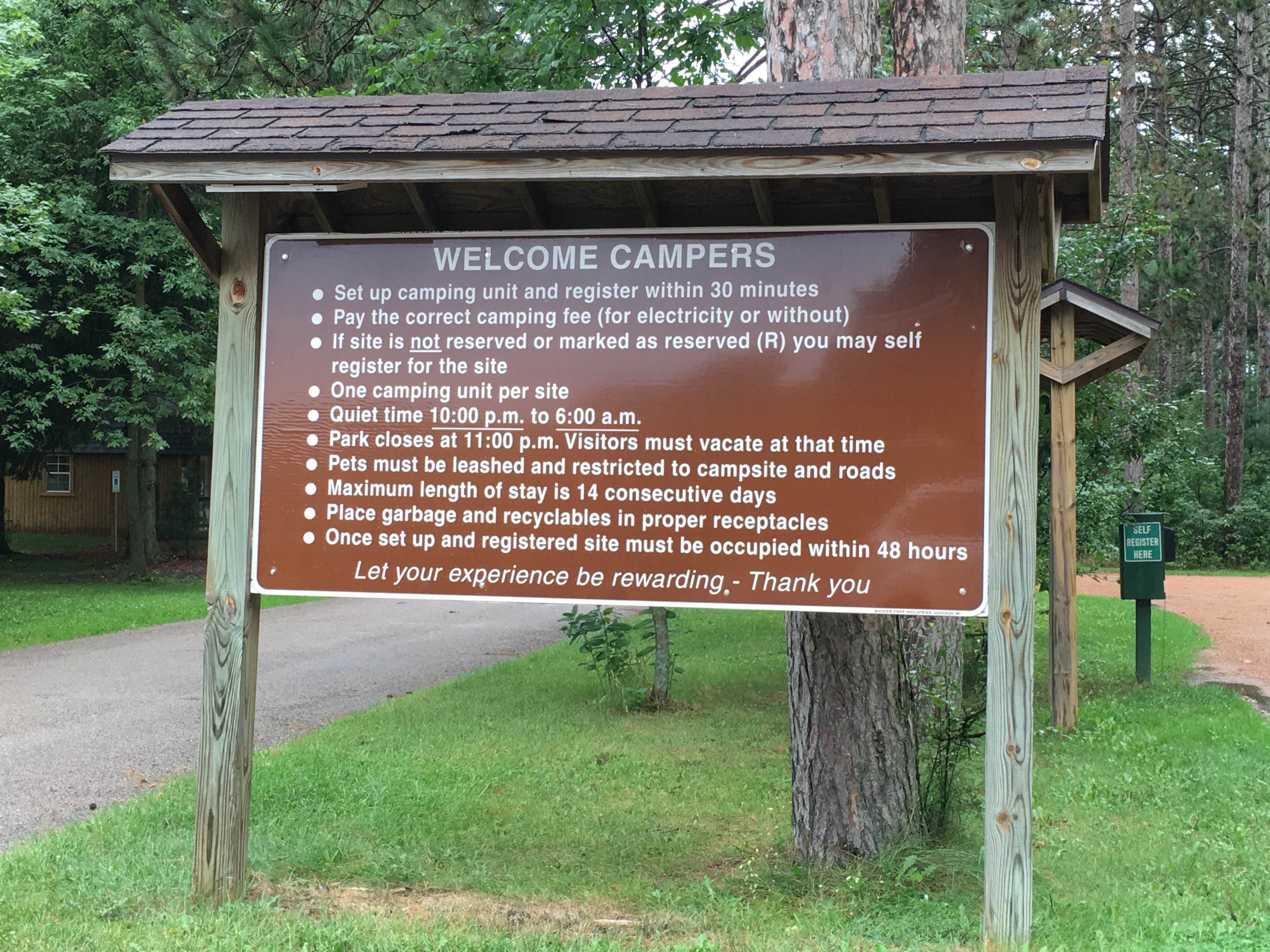 Camper-submitted photo at Lake Emily Park near Manawa, WI