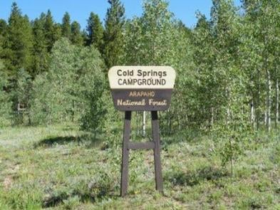 Camper submitted image from Cold Springs - Arapaho Roosevelt Nf (CO) - 2